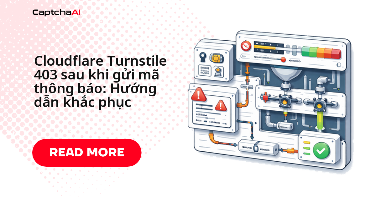Cloudflare Turnstile 403 sau khi gửi mã thông báo: Hướng dẫn khắc phục