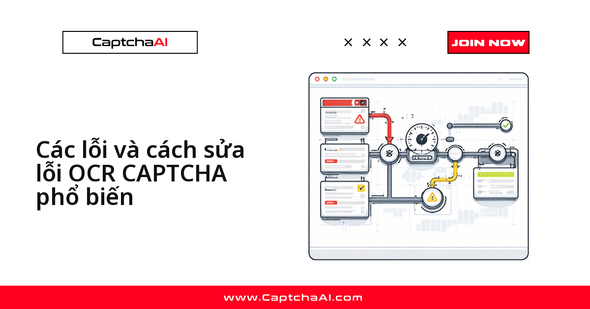 Các lỗi và cách sửa lỗi OCR CAPTCHA phổ biến