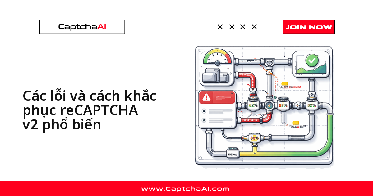 Các lỗi và cách khắc phục reCAPTCHA v2 phổ biến