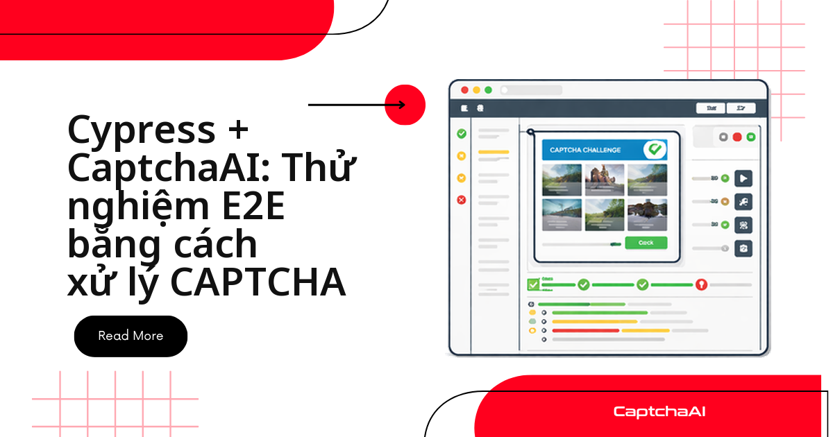 Cypress + CaptchaAI: Thử nghiệm E2E bằng cách xử lý CAPTCHA