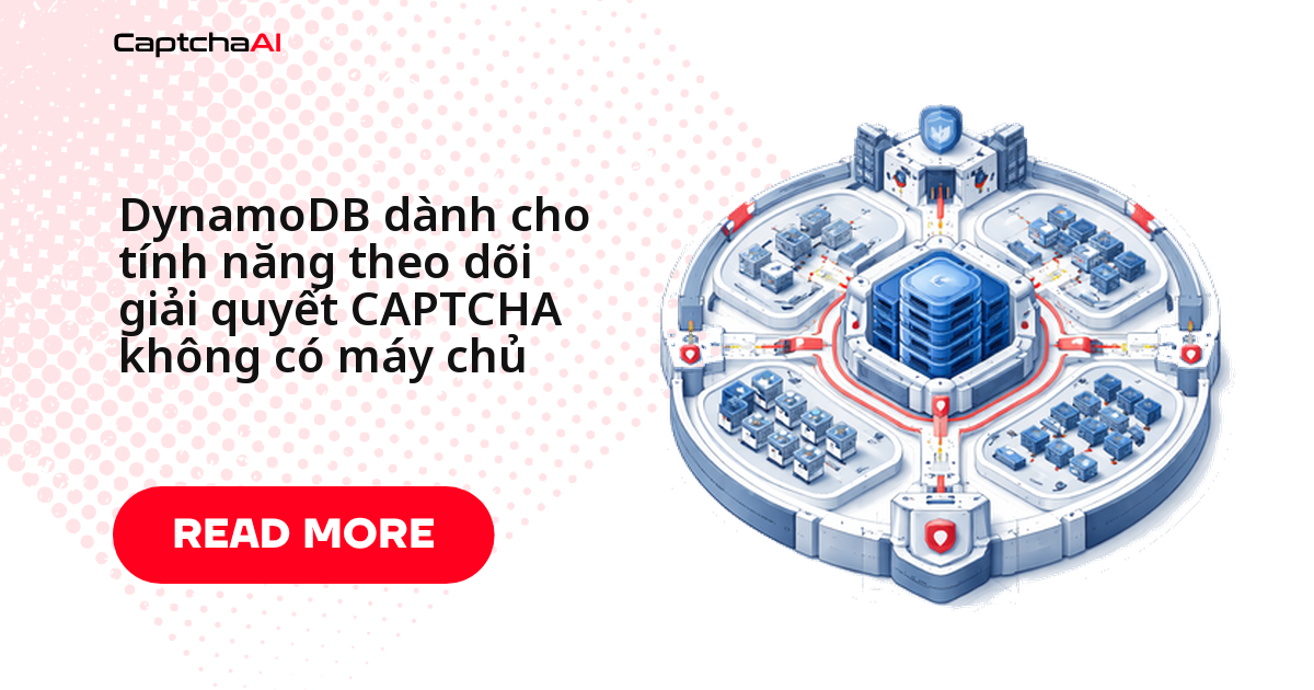 DynamoDB dành cho tính năng theo dõi giải quyết CAPTCHA không có máy chủ
