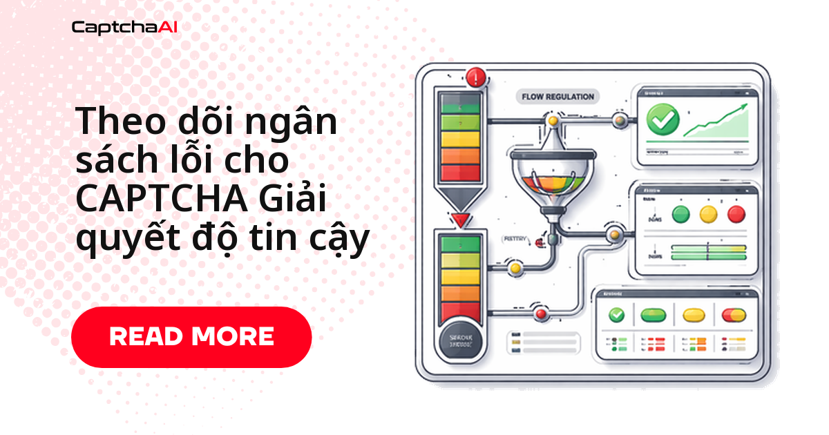 Theo dõi ngân sách lỗi cho CAPTCHA Giải quyết độ tin cậy