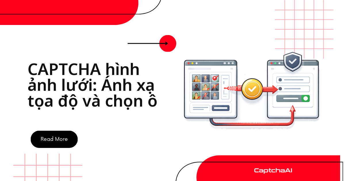 CAPTCHA hình ảnh lưới: Ánh xạ tọa độ và chọn ô