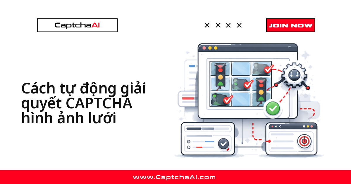 Cách tự động giải quyết CAPTCHA hình ảnh lưới