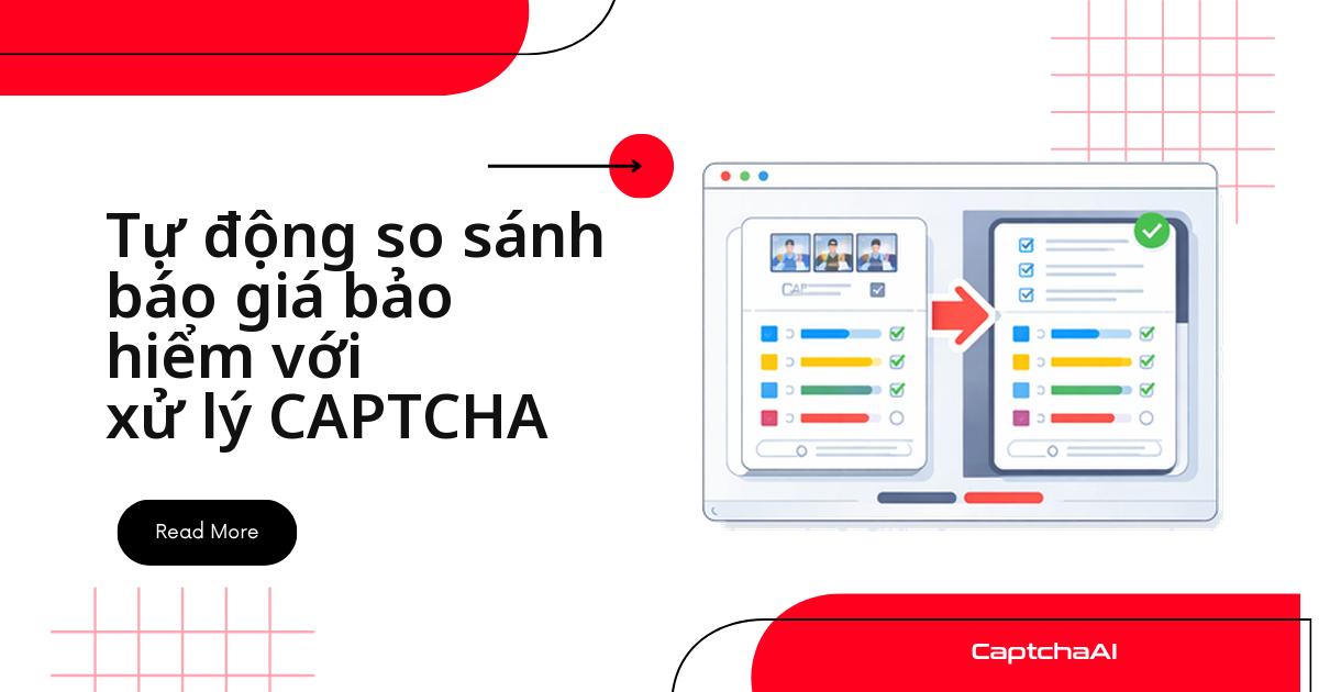 Tự động so sánh báo giá bảo hiểm với xử lý CAPTCHA