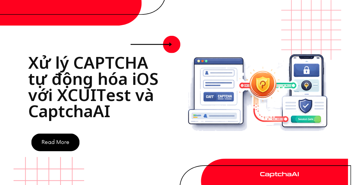 Xử lý CAPTCHA tự động hóa iOS với XCUITest và CaptchaAI