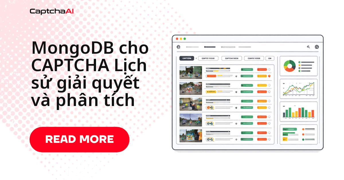 MongoDB cho CAPTCHA Lịch sử giải quyết và phân tích