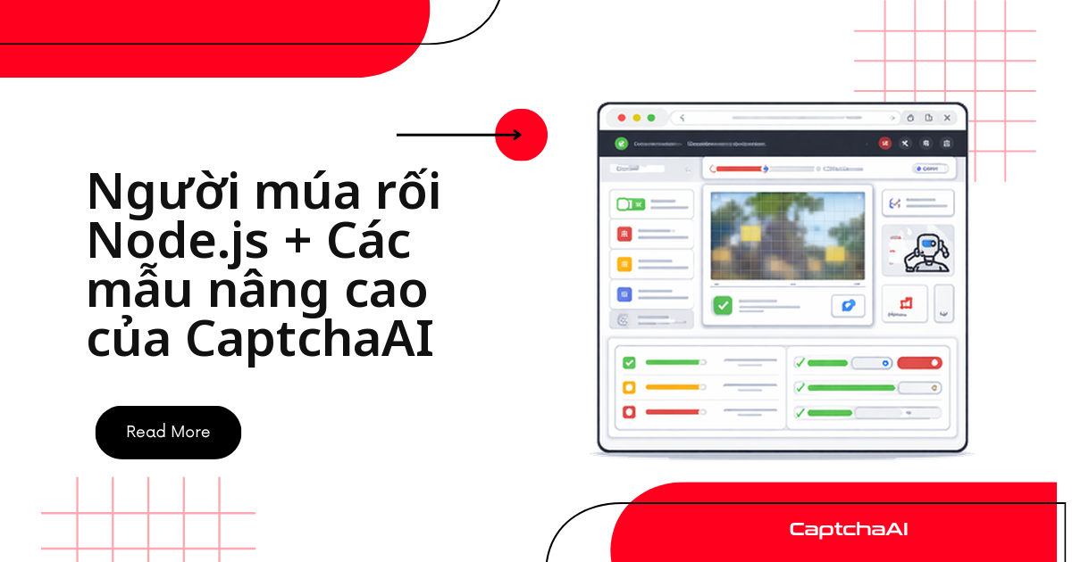 Mẫu Puppeteer + CaptchaAI nâng cao cho QA của bạn