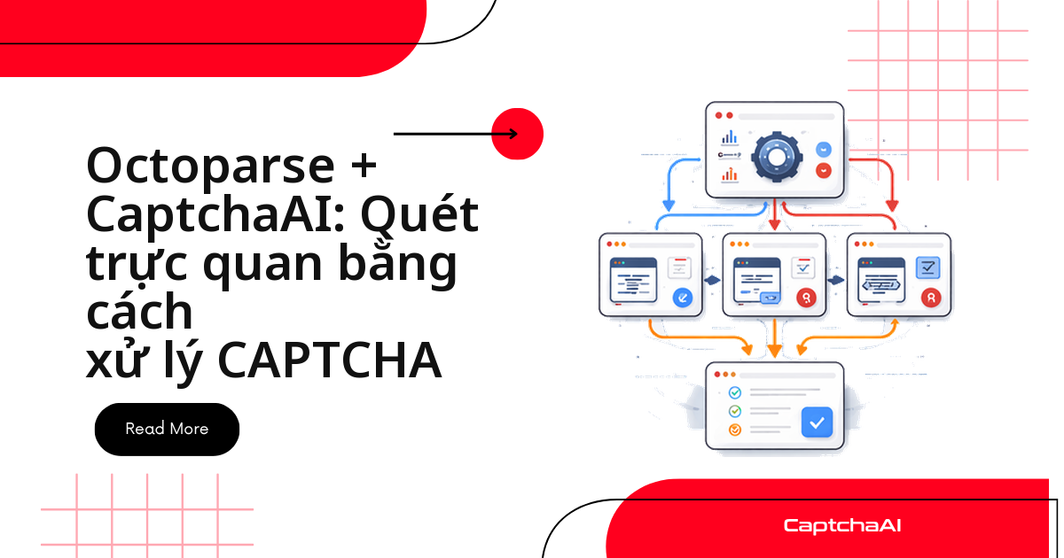 Octoparse + CaptchaAI: Quét trực quan bằng cách xử lý CAPTCHA