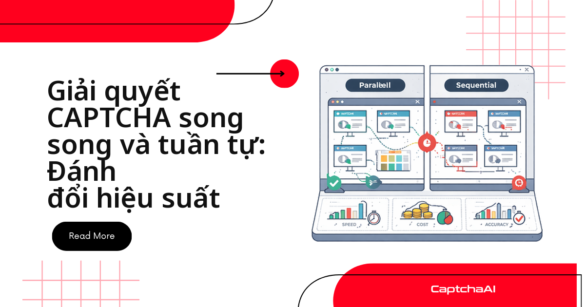 Giải quyết CAPTCHA song song và tuần tự: Đánh đổi hiệu suất