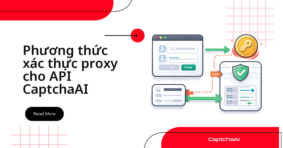 Phương thức xác thực proxy cho API CaptchaAI