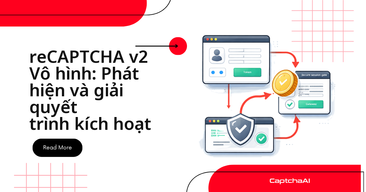 reCAPTCHA v2 Vô hình: Phát hiện và giải quyết trình kích hoạt