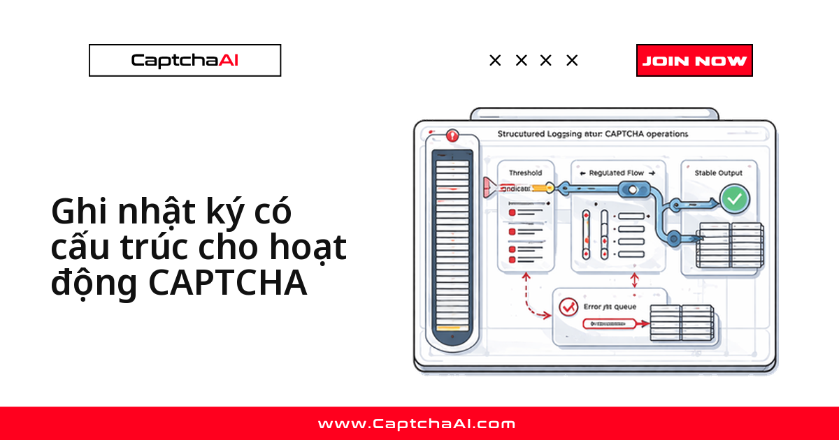 Ghi nhật ký có cấu trúc cho hoạt động CAPTCHA