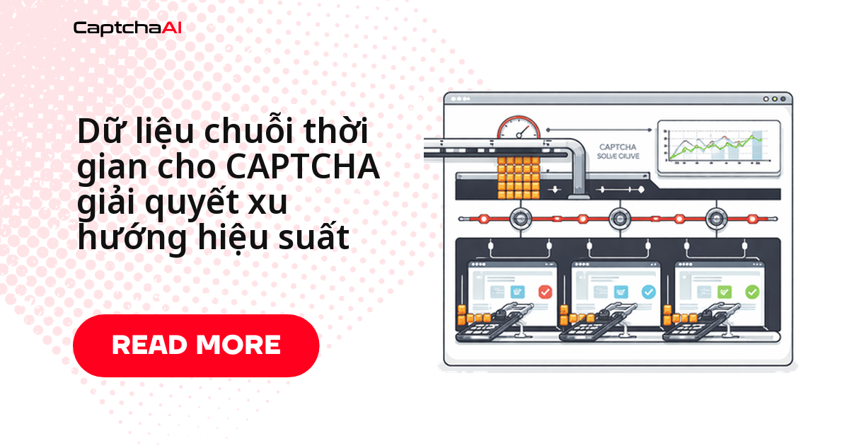 Dữ liệu chuỗi thời gian cho CAPTCHA giải quyết xu hướng hiệu suất