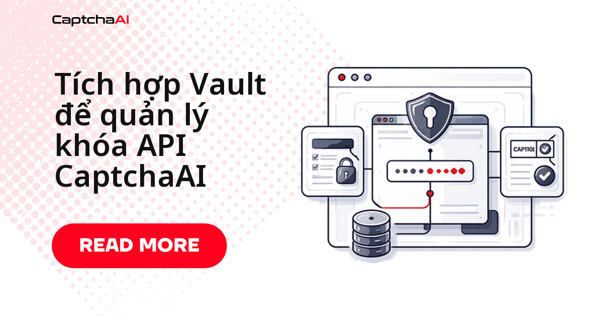 Tích hợp Vault để quản lý khóa API CaptchaAI