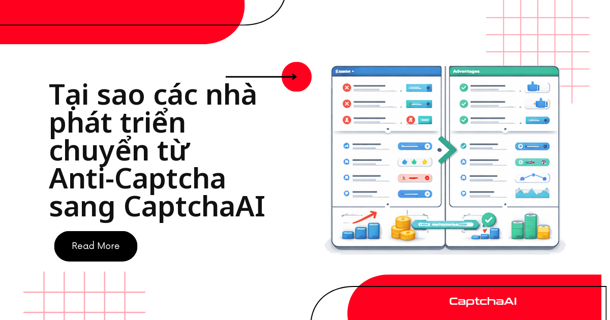 Tại sao các nhà phát triển chuyển từ Anti-Captcha sang CaptchaAI
