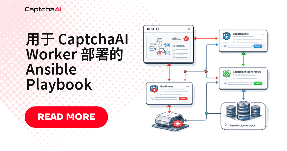 用于 CaptchaAI Worker 部署的 Ansible Playbook