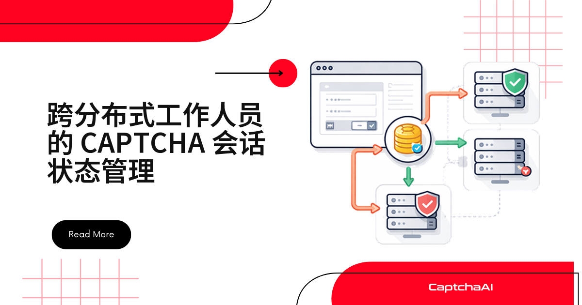 跨分布式工作人员的 CAPTCHA 会话状态管理