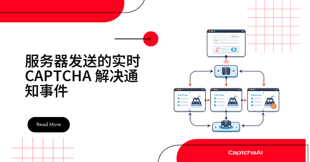服务器发送的实时 CAPTCHA 解决通知事件