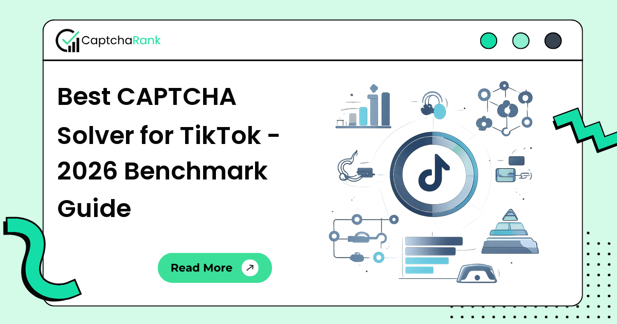 Best CAPTCHA Solver for TikTok - 2026 Benchmark Guide