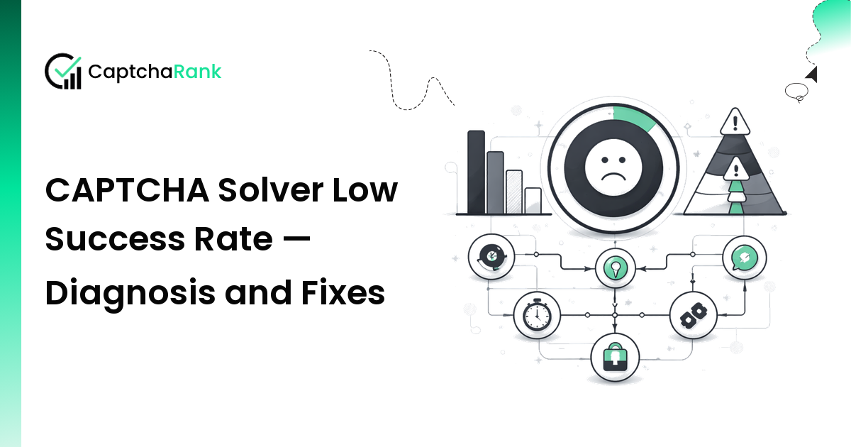 CAPTCHA Solver Low Success Rate — Diagnosis and Fixes