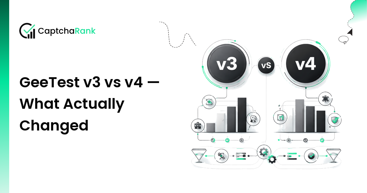 GeeTest v3 vs v4 — What Actually Changed
