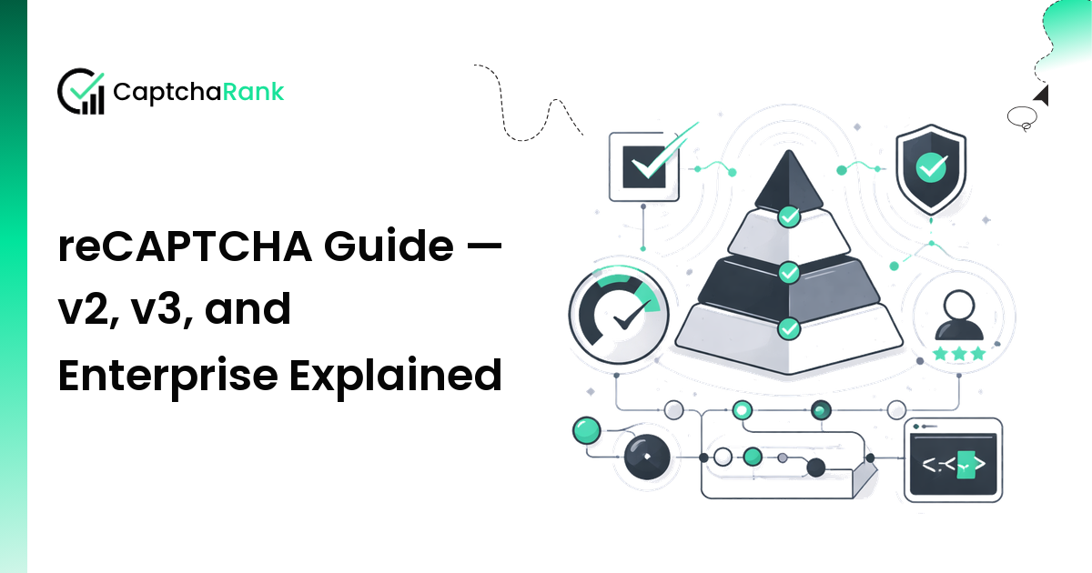 reCAPTCHA Guide — v2, v3, and Enterprise Explained