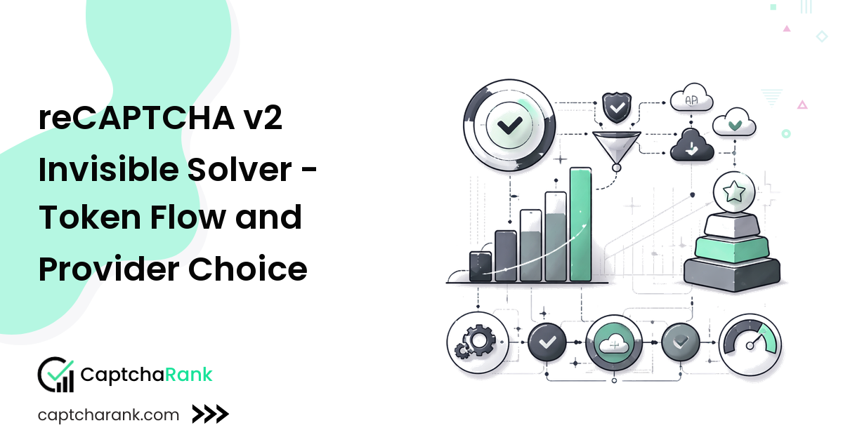 reCAPTCHA v2 Invisible Solver - Token Flow and Provider Choice