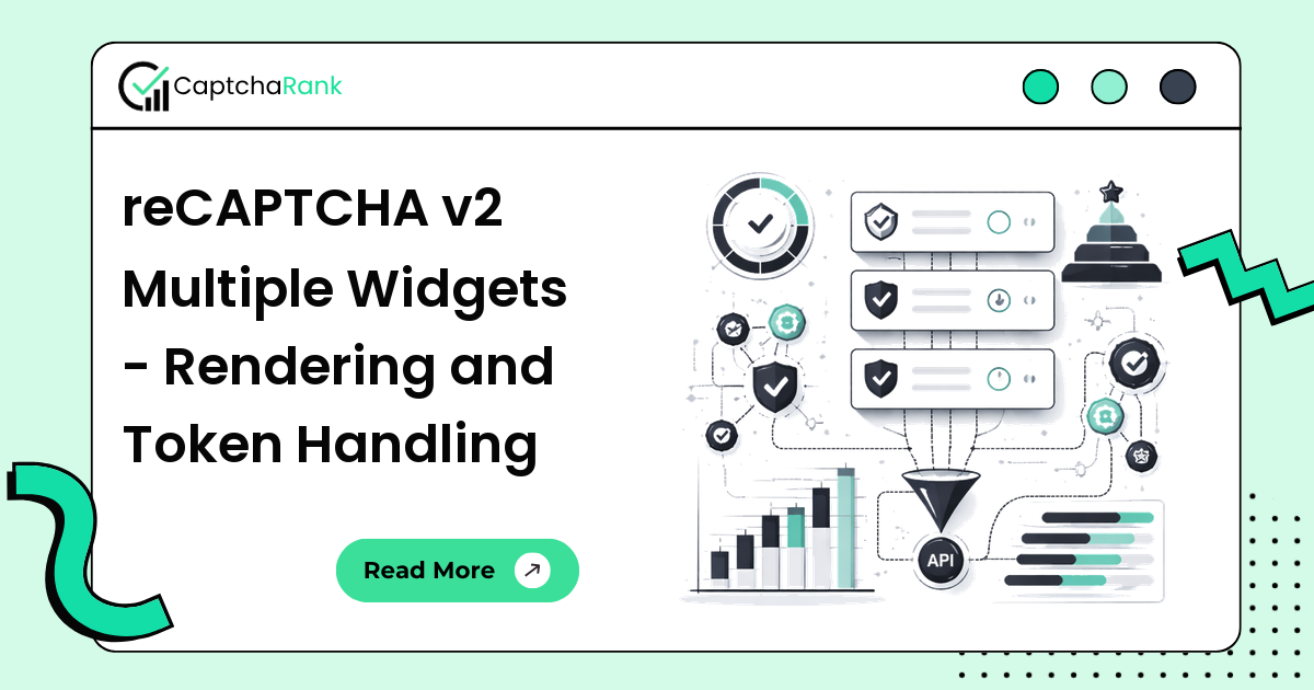 reCAPTCHA v2 Multiple Widgets - Rendering and Token Handling