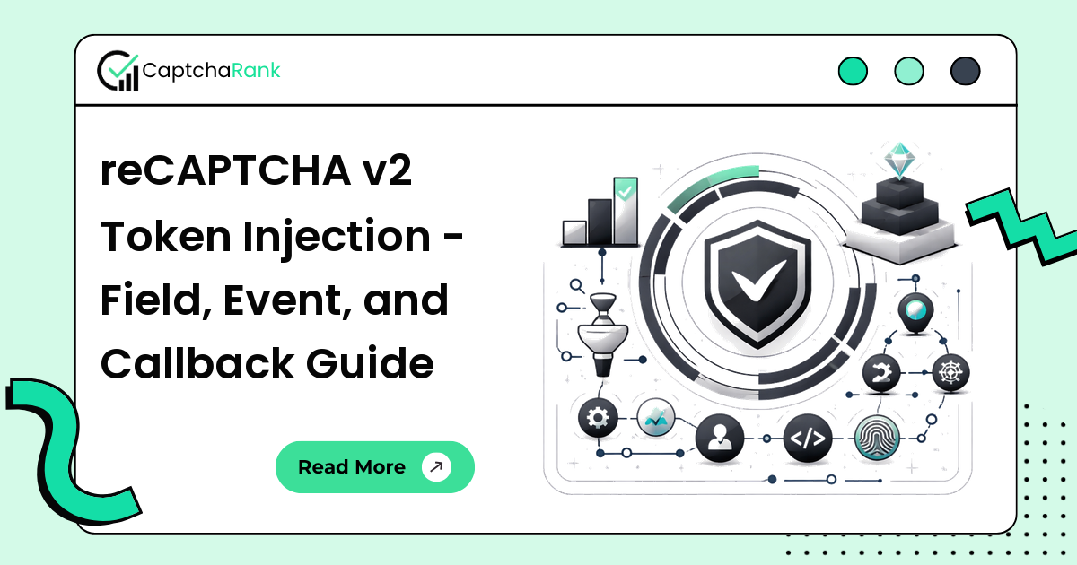 reCAPTCHA v2 Token Injection - Field, Event, and Callback Guide