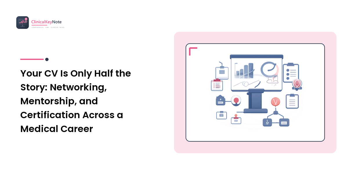 Your CV Is Only Half the Story: Networking, Mentorship, and Certification Across a Medical Career