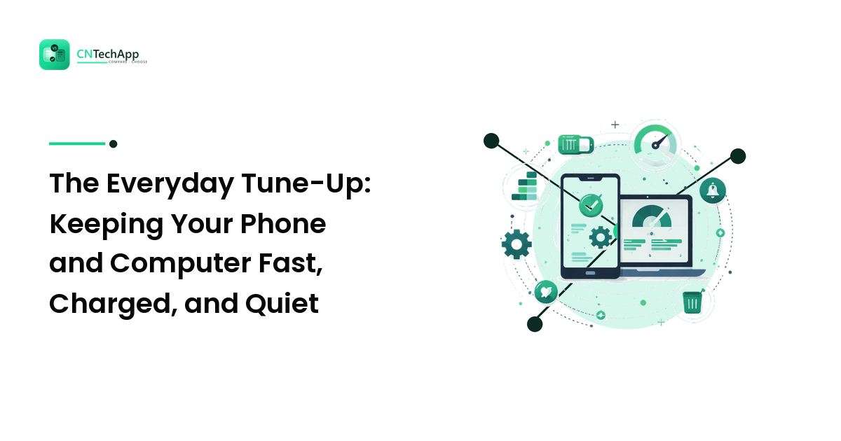 The Everyday Tune-Up: Keeping Your Phone and Computer Fast, Charged, and Quiet