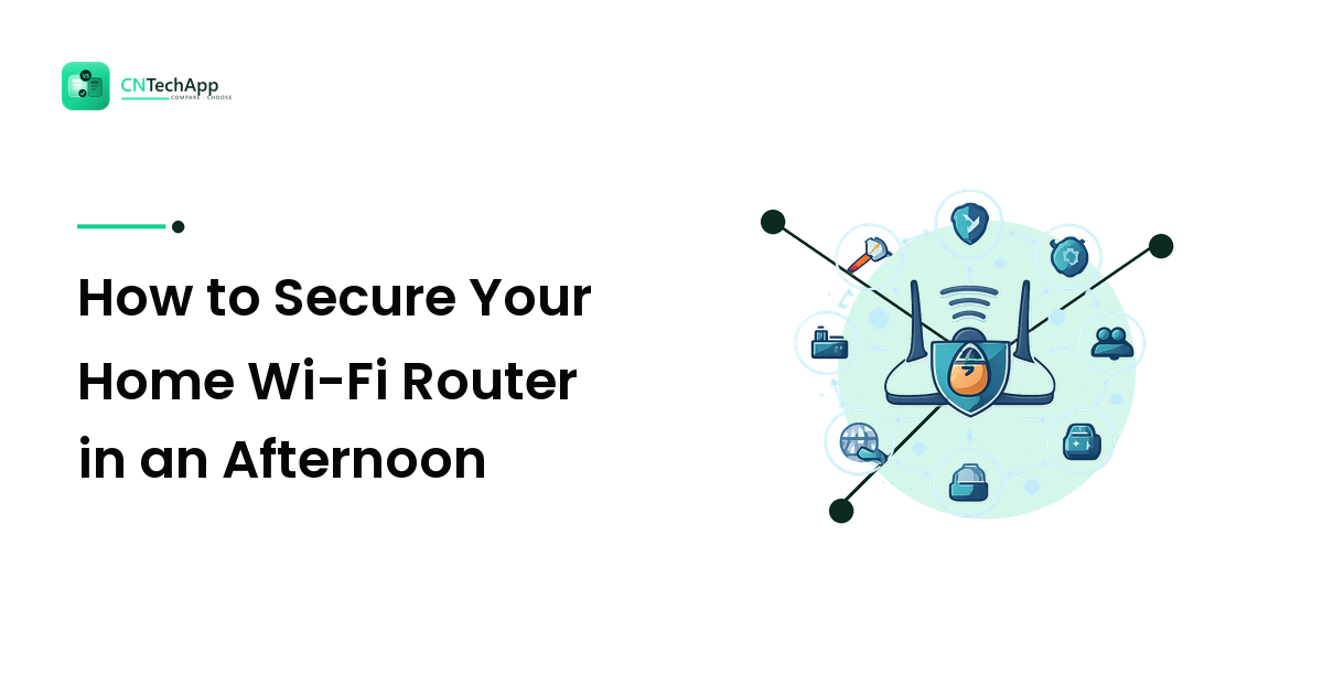 How to Secure Your Home Wi-Fi Router in an Afternoon