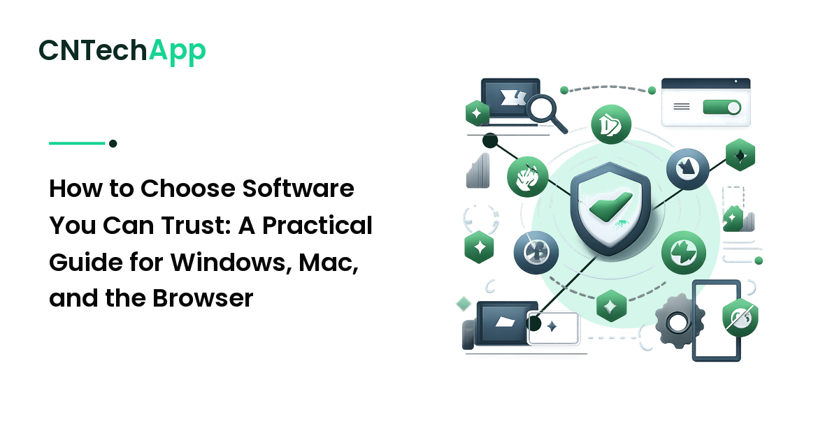 How to Choose Software You Can Trust: A Practical Guide for Windows, Mac, and the Browser