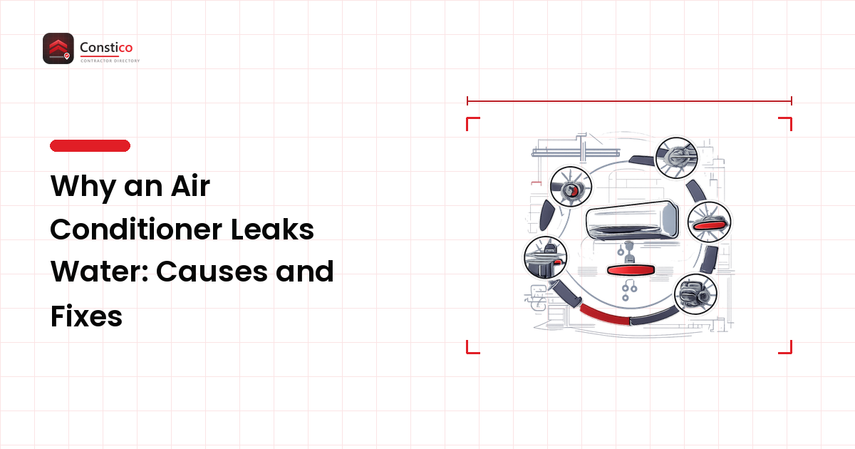 Why an Air Conditioner Leaks Water: Causes and Fixes