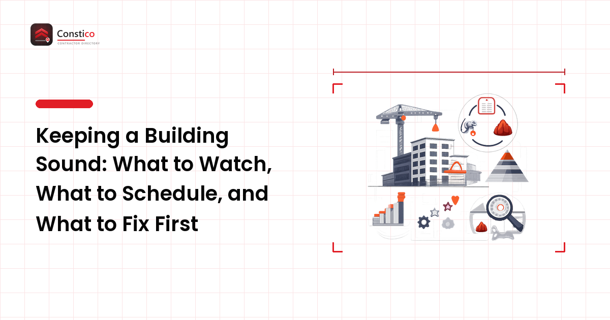 Keeping a Building Sound: What to Watch, What to Schedule, and What to Fix First