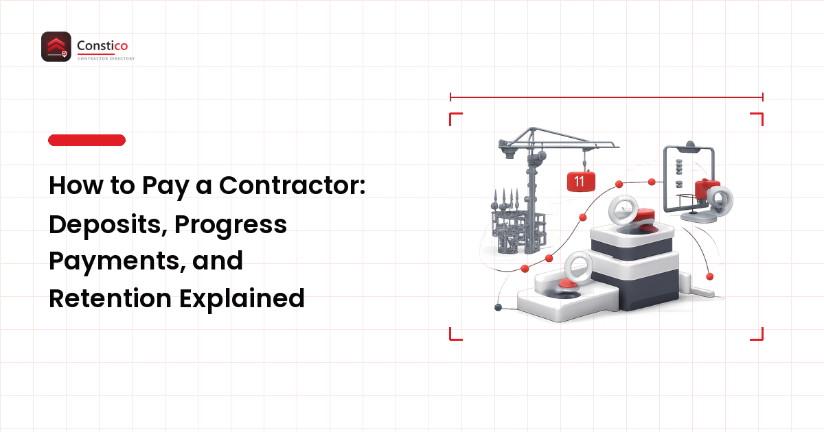 How to Pay a Contractor: Deposits, Progress Payments, and Retention Explained