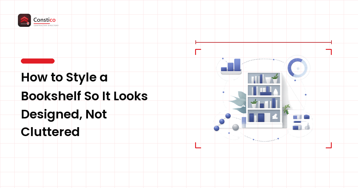 How to Style a Bookshelf So It Looks Designed, Not Cluttered