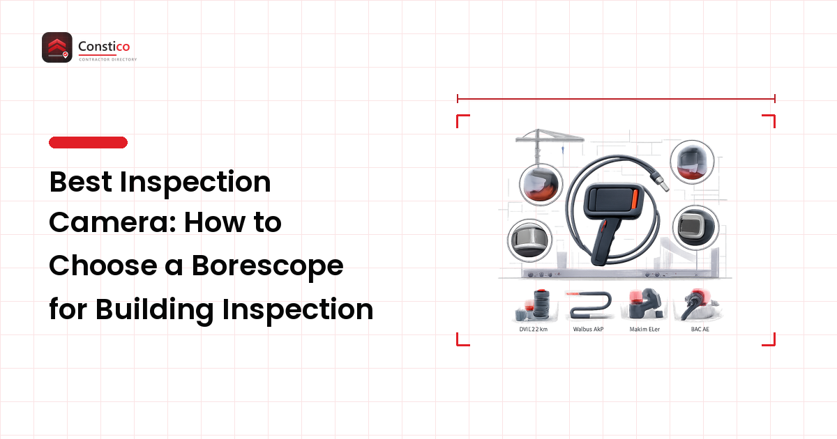 Best Inspection Camera: How to Choose a Borescope for Building Inspection