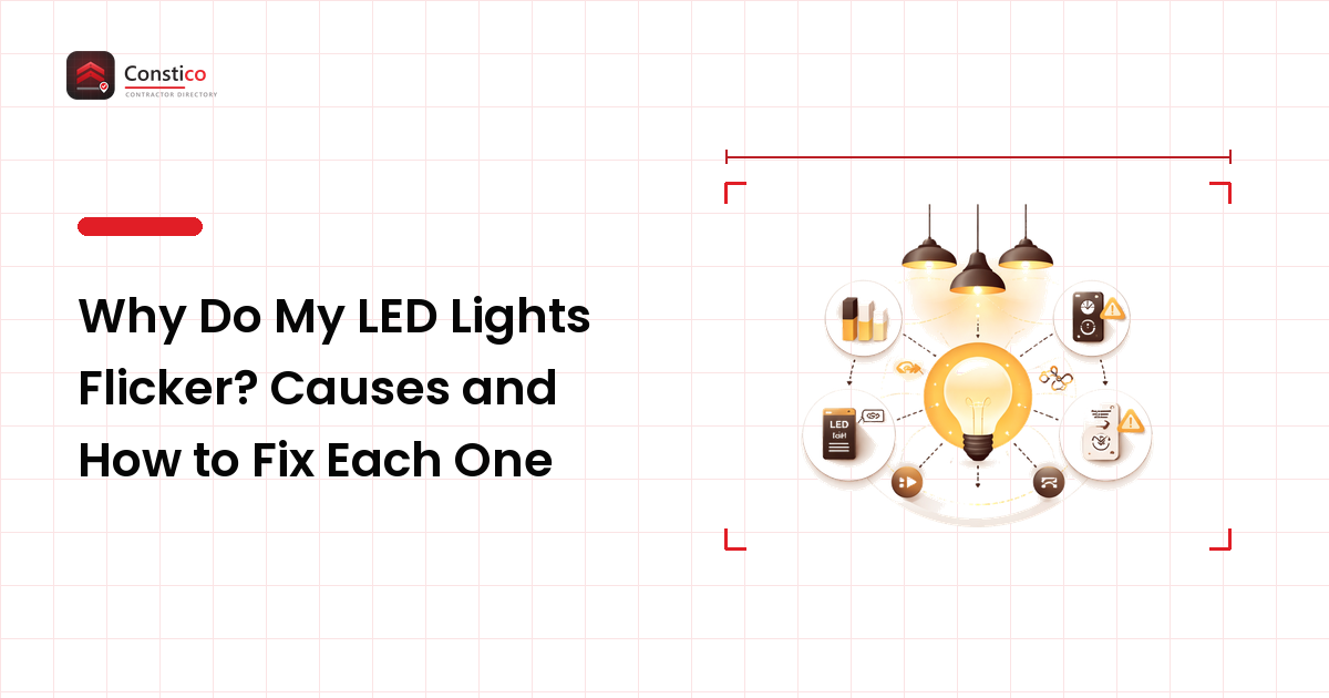 Why Do My LED Lights Flicker? Causes and How to Fix Each One