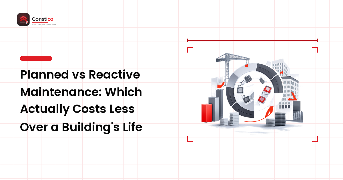 Planned vs Reactive Maintenance: Which Actually Costs Less Over a Building's Life
