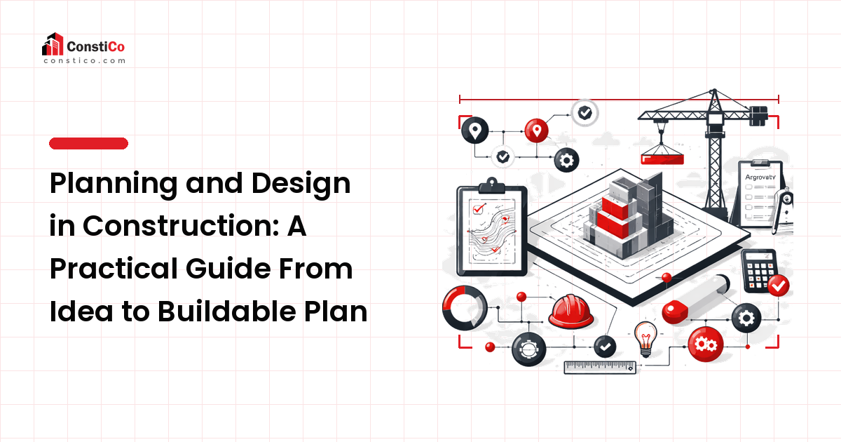 Planning and Design in Construction: A Practical Guide From Idea to Buildable Plan