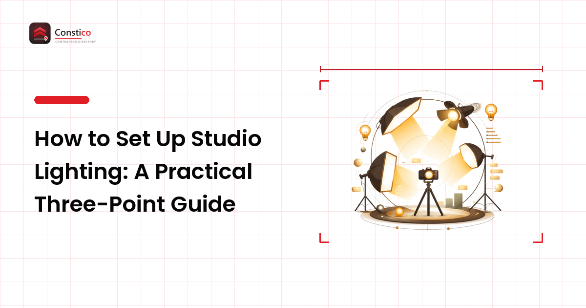 How to Set Up Studio Lighting: A Practical Three-Point Guide