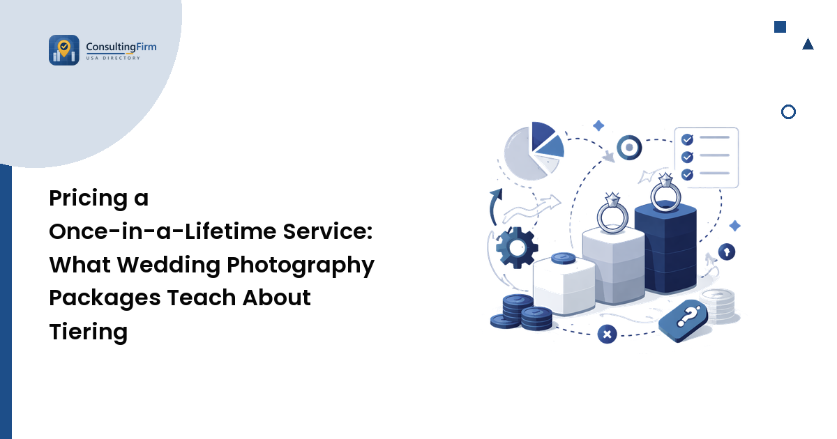 Pricing a Once-in-a-Lifetime Service: What Wedding Photography Packages Teach About Tiering