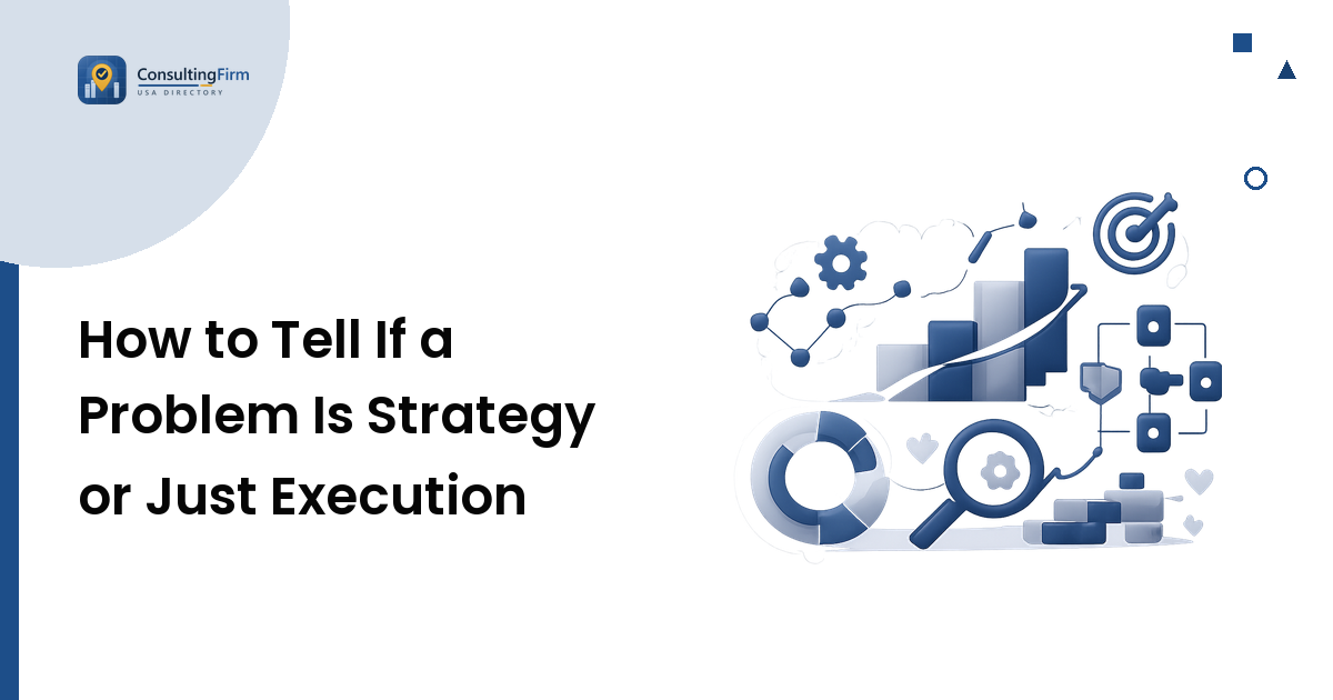 How to Tell If a Problem Is Strategy or Just Execution