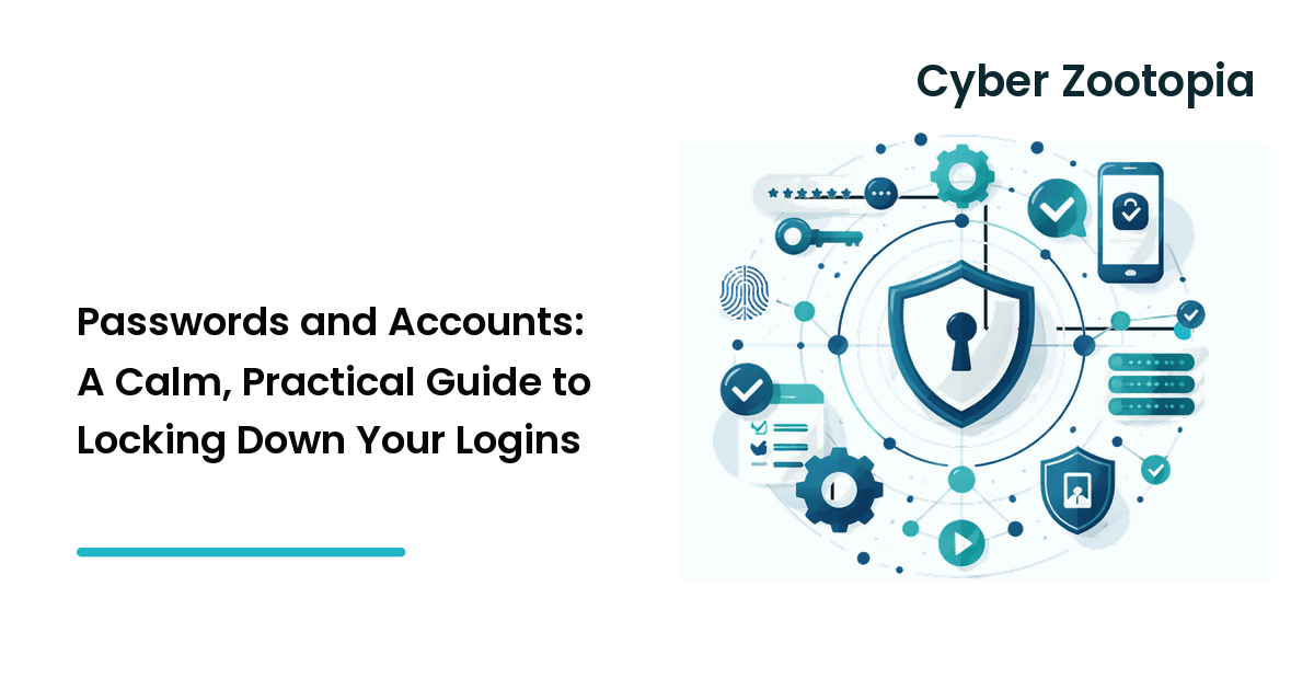 Passwords and Accounts: A Calm, Practical Guide to Locking Down Your Logins
