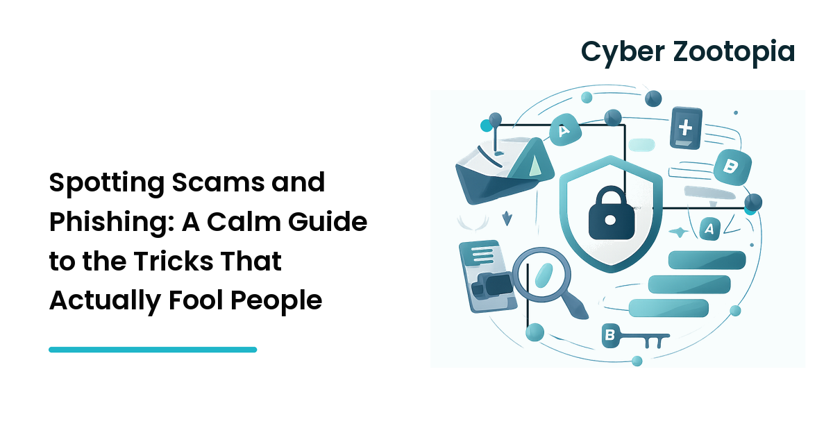 Spotting Scams and Phishing: A Calm Guide to the Tricks That Actually Fool People