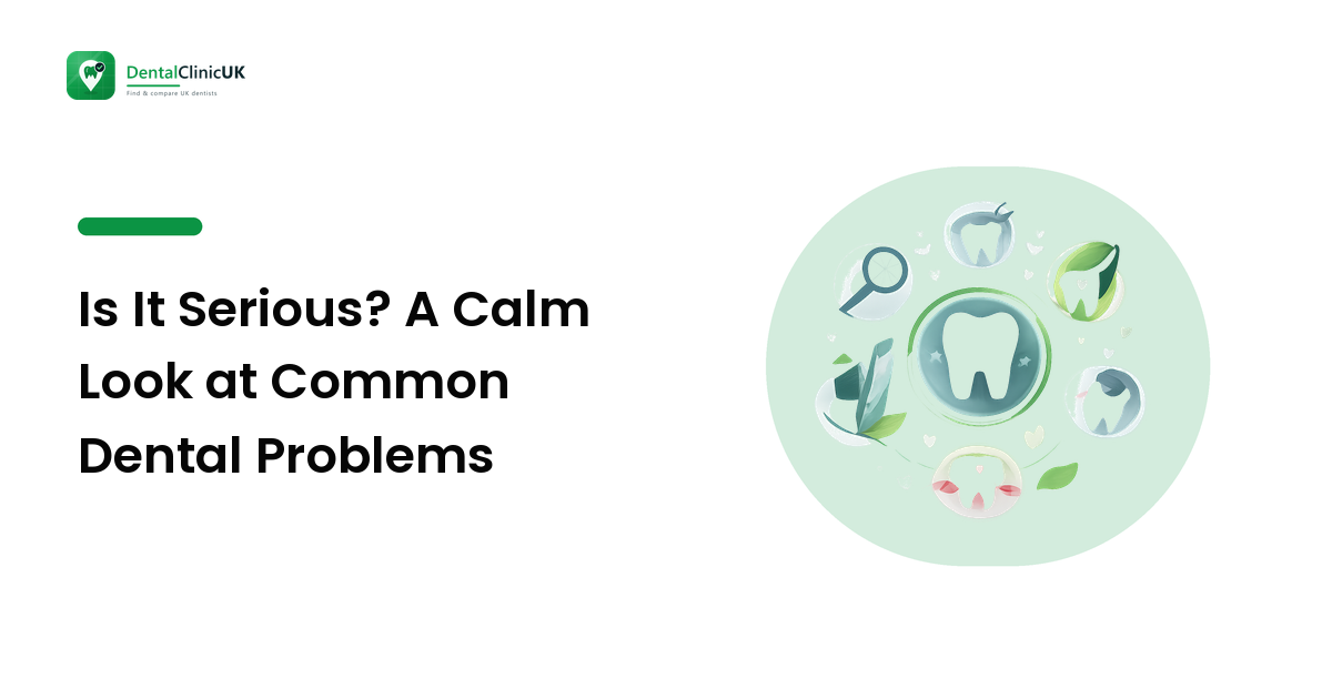 Is It Serious? A Calm Look at Common Dental Problems