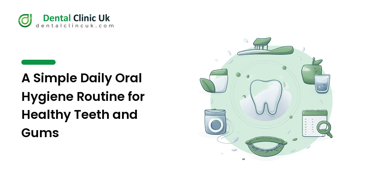 A Simple Daily Oral Hygiene Routine for Healthy Teeth and Gums