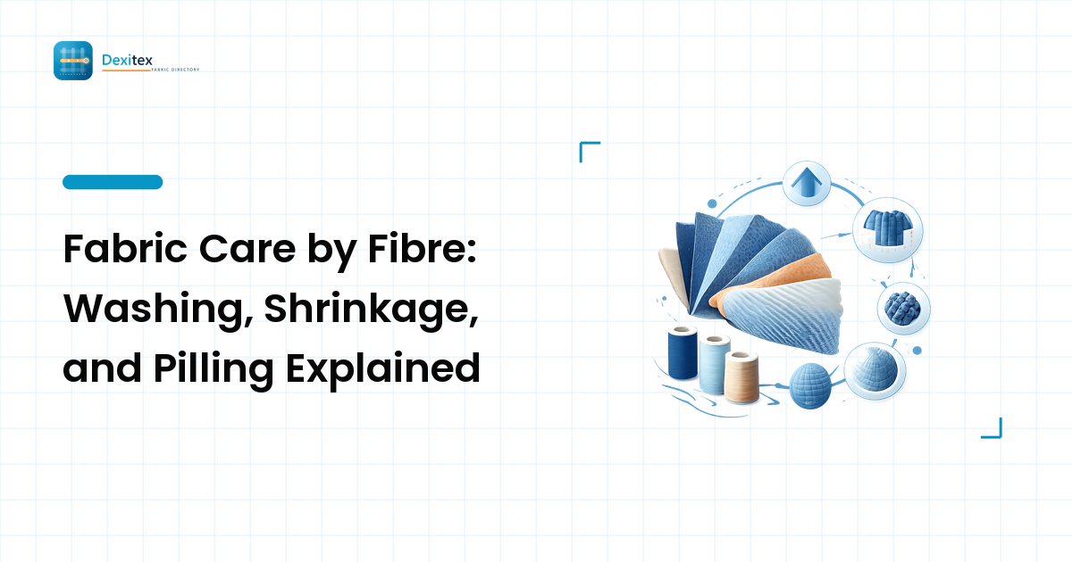 Fabric Care by Fibre: Washing, Shrinkage, and Pilling Explained